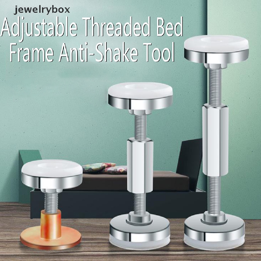 (jewelrybox) Frame Penyangga Tempat Tidur Teleskopik Adjustable Anti Goyang Untuk Kamar Tidur