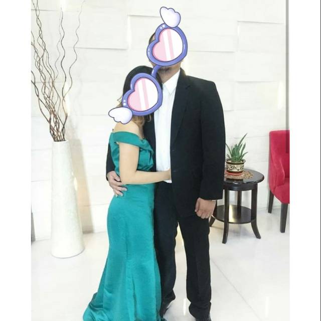 Dress Party - Dress Pagar Ayu - Dress Bridesmaid warna Hijau