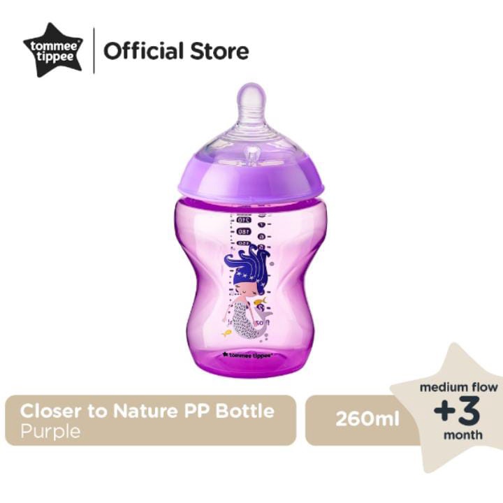 Tommee Tippee Close To Nature / Botol Susu Bayi 260ml