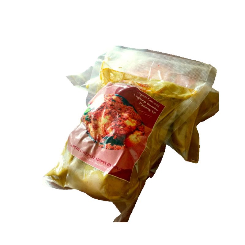 

AYAM GORENG UNGKEP BUMBU PADANG/6 POTONG/PAHA/DADA/1KG