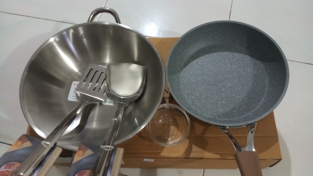 Bima Wok Turner (sutil Penggorengan), Inox Premium (susuk Ss)