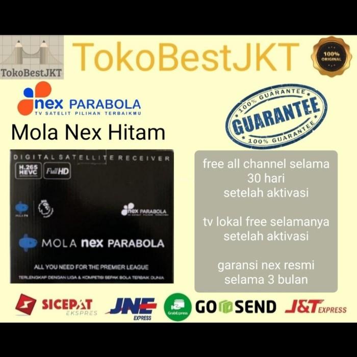 Receiver Parabola Nex Parabola Hitam Hybrid C Band Ku Band Molatv