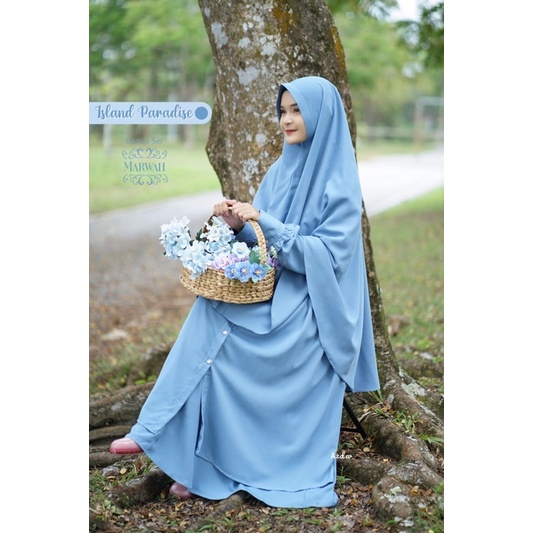 Gamis Set Marwah by Azda