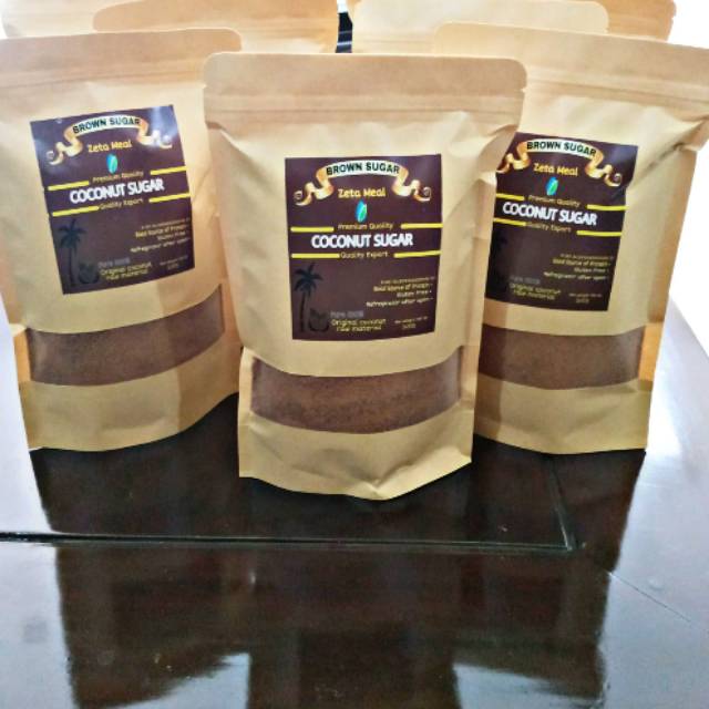 

Premium Coconut Brown Sugar-Quality Export/Gula semut kelapa asli (600Gr)