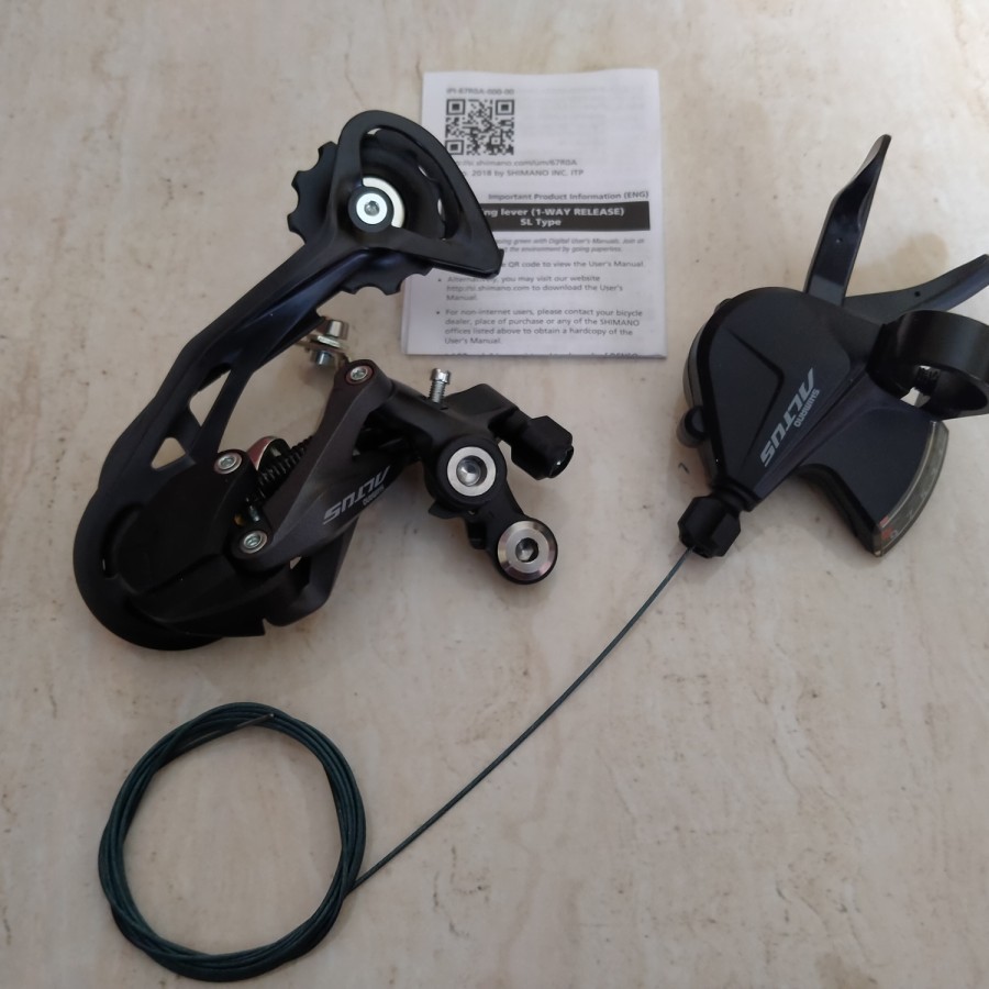 Grupset RD Shifter Shimano Altus M2000 9 Speed Original