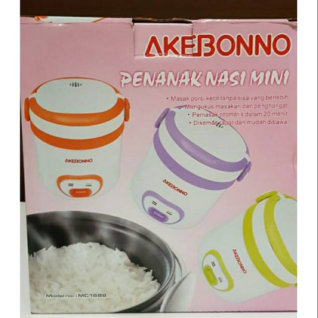 Penanak Nasi Mini Akebonno/rice cooker/magic cooker
