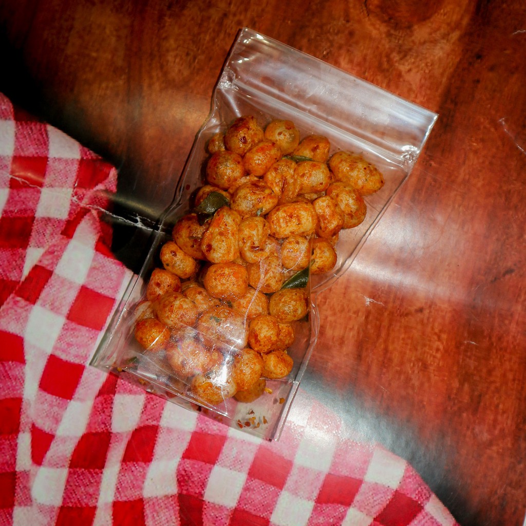 

Cimol Kering Pedas Kripik Cimol