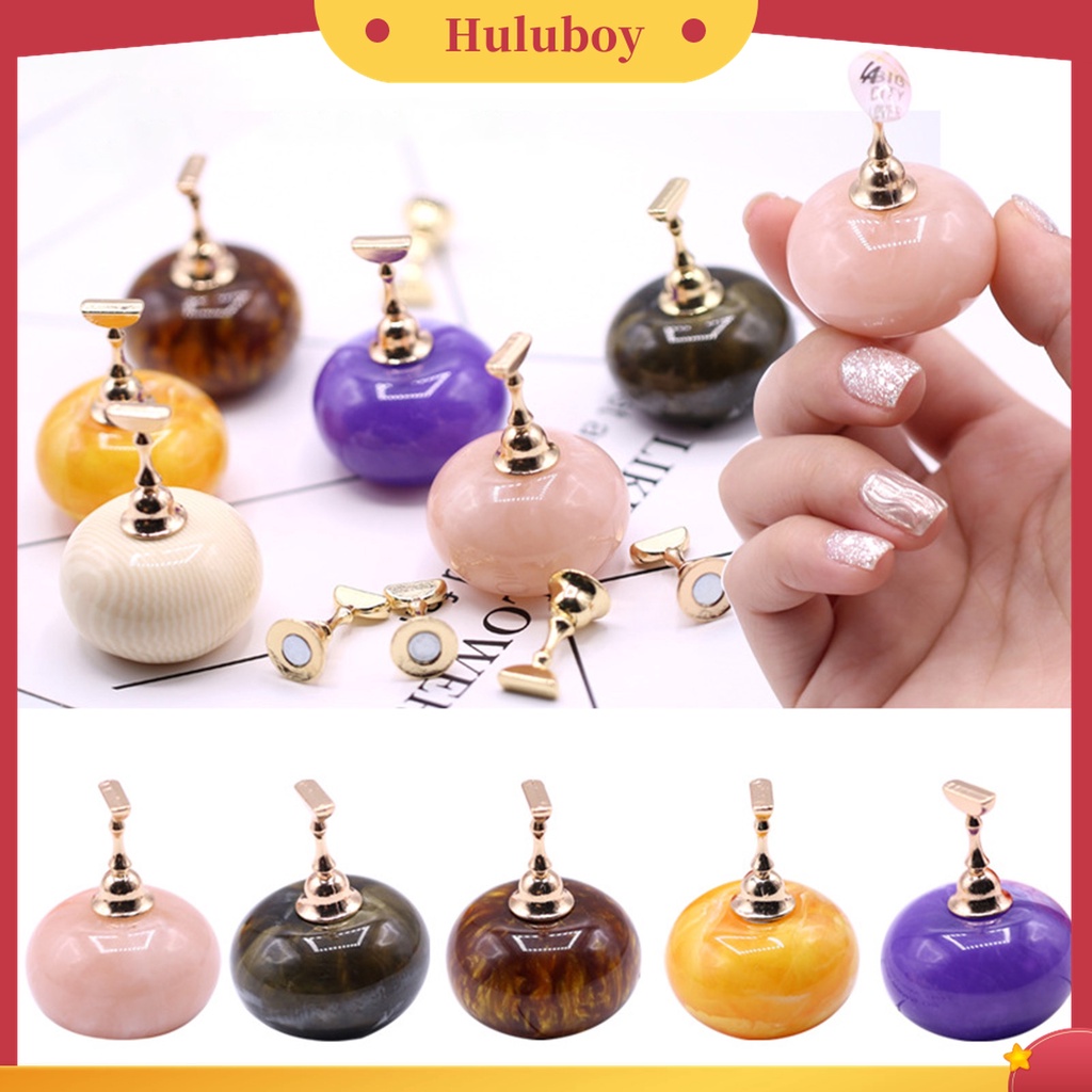 Huluboy Huluboy♡ Stand Holder Display Kuku Palsu Untuk Latihan Manicure