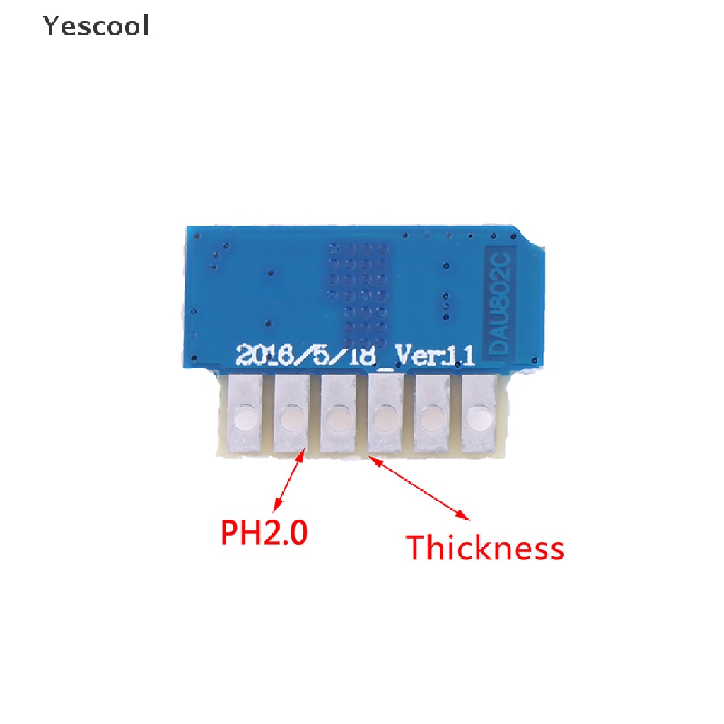 Yescool Modul amplifier audio mini mono 3W DC 3V 3.7V 5V AB channel