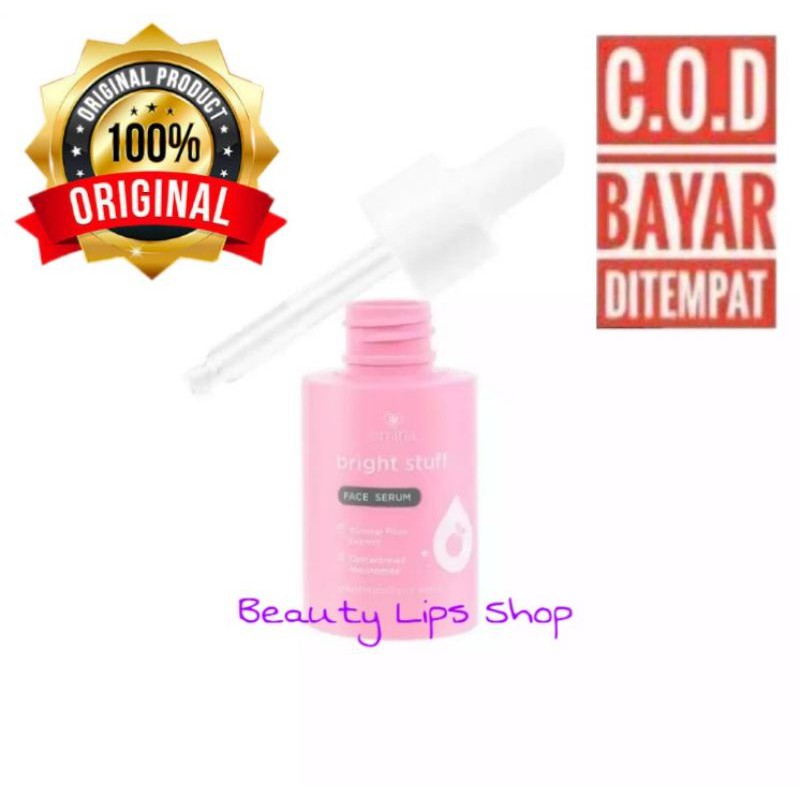 Serum Emina Bright Stuff Face Serum Pemutih Wajah Glowing 30 ml