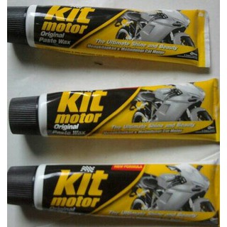 KIT motor ODOL PASTE WAX original pengkilap melindungi cat dr kusam motor