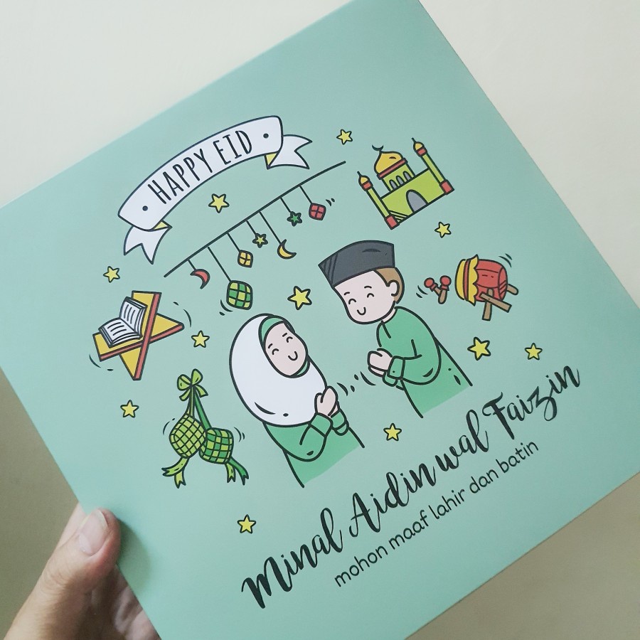 

5 Pcs Dus Marble Cake Lebaran Mubarak Kotak kemasan Box Kue Lapis Legit Idul Fitri Packaging Hampers 25x25x10cm