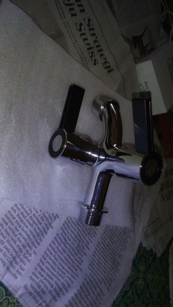 Keran Air Dobel Keran Shower  - Kran Cabang Shower