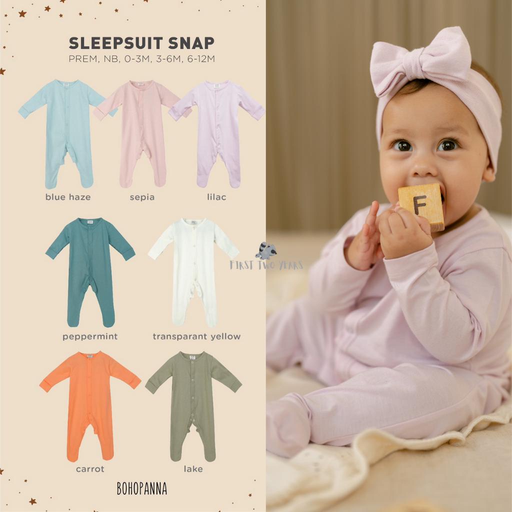 Bohopanna - Sleepsuit Snap / Baju Tidur Bayi