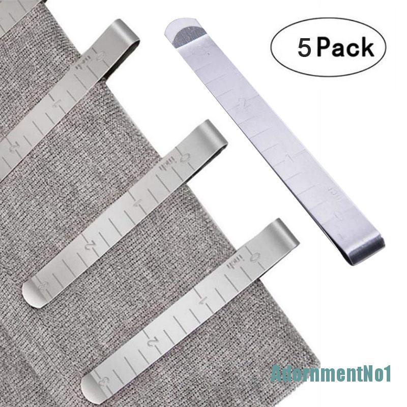 (AdornmentNo1) 5pcs / Pak Klip / Jepit Bahan Stainless Steel Untuk Menjahit