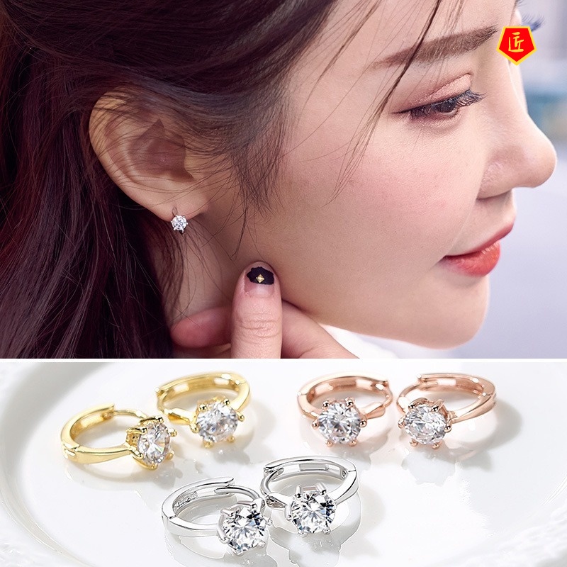 [Ready Stock]Fashion Diamond Earrings for Women