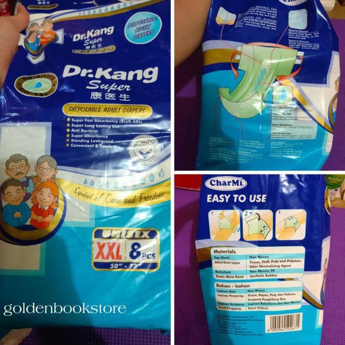 pampers dr kang xxl