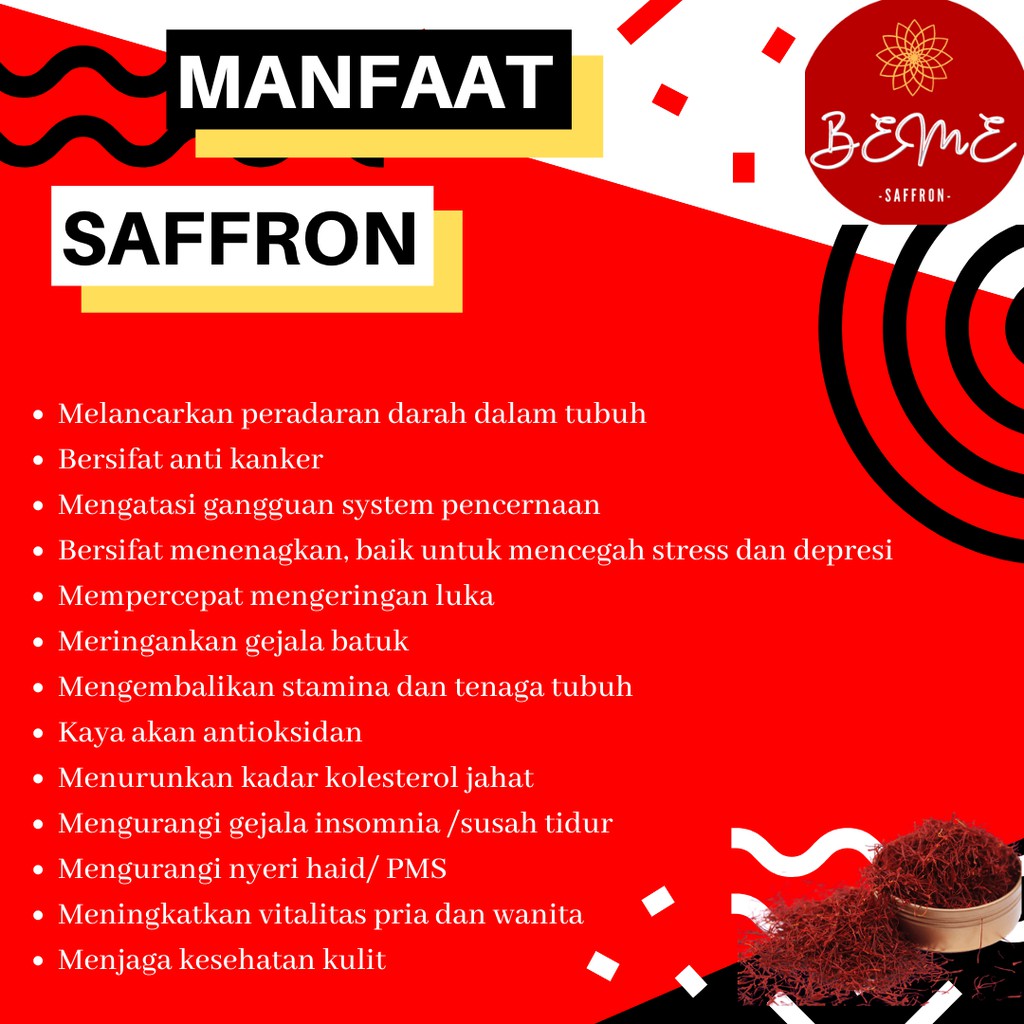 SAFRON PROMO [BELI 1 GRATIS 1] (FINEST QUALITY A++) SAFFRON SUPER NEGIN SAFRON ORIGINAL IRAN