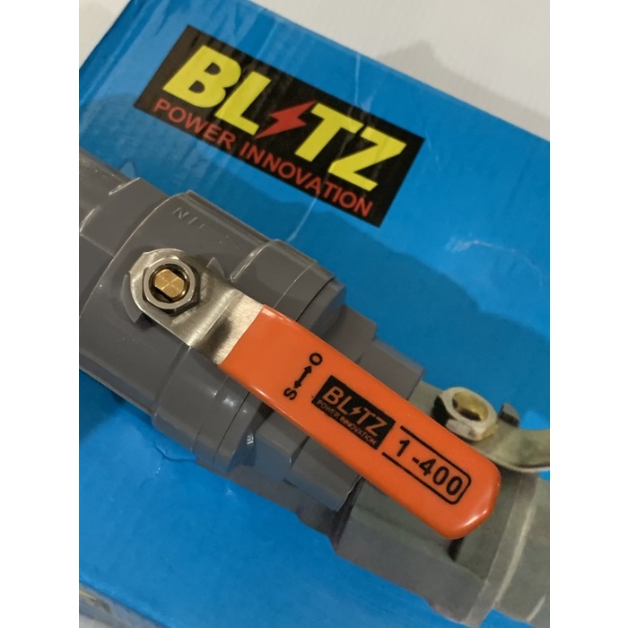 Stop Kran / Ball Valve PVC Gagang Stainless Blitz 885 1&quot;