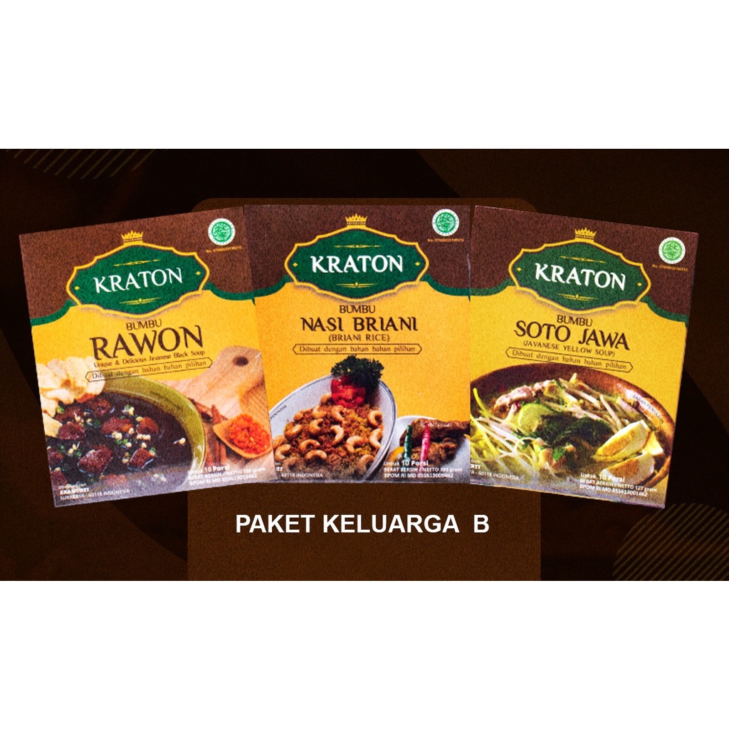 

Kraton Paket Keluarga B 382gr