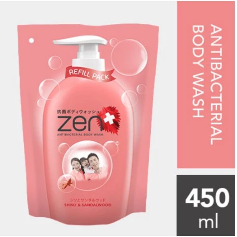 ZEN BODY WASH SANDALWOOD 450ml