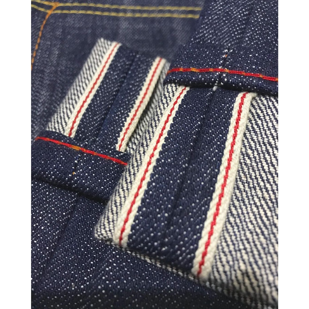 CELANA PRIA SVGE AVELLA BLUE INDIGO POPEY 15.5 OZ RAW DENIM REDLINEN SELVEDGE | CELANA DENIM