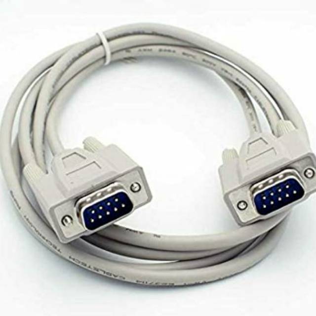 Kabel Serial DB9 Male to Male 1,5Meter Kabel RS232 Male-Male