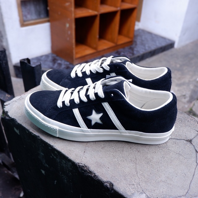 Converse One Star Academy Black White