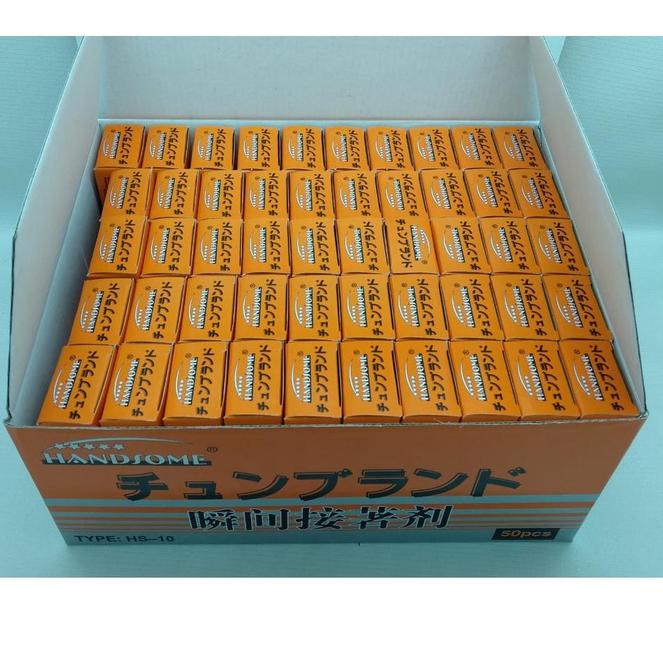 

Diskon Bulan ini!! Lem Korea/ Lem Cyanoacrylate / Lem Serbaguna Handsome HS-10 Kualitas Super