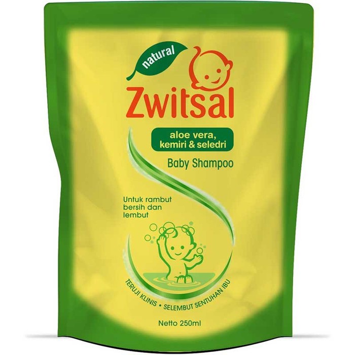 ZWITSAL BB SHP NAT AVKS POUCH 250ML