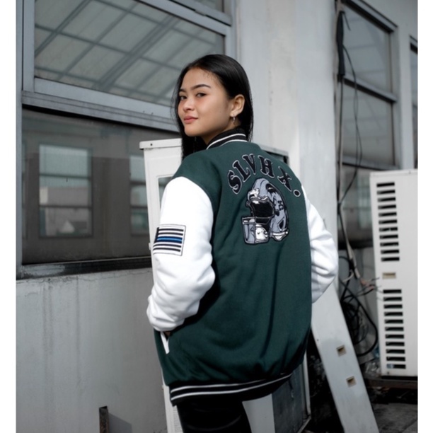 JAKET PRIA VARSITY - JACKET BASEBALL VINTAGE - JAKET PRIA MOTOR- JAKET BOMBER PREMIUM