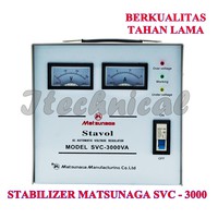 Stavolt SVC 3000W Matsunaga / Stabilizer SVC 3000VA MTS / 3000 Watt