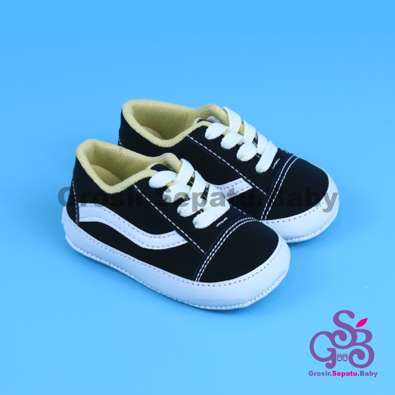 prewalker sepatu bayi laki laki perempuan umur 2 - 14 bulan model Fans Classic