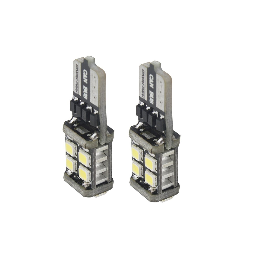 Lampu Mobil Headlight LED T10 W5W 11 SMD 2835 2 PCS