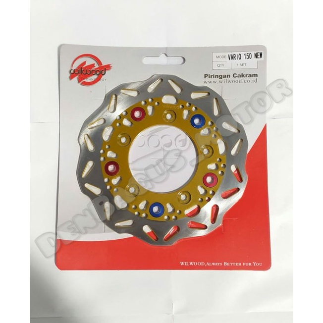 PIRINGAN CAKRAM VARIASI VARIO 150 NEW DEPAN WILWOOD FLOATING/PIRINGAN CAKRAM DEPAN VARIO 150 NEW