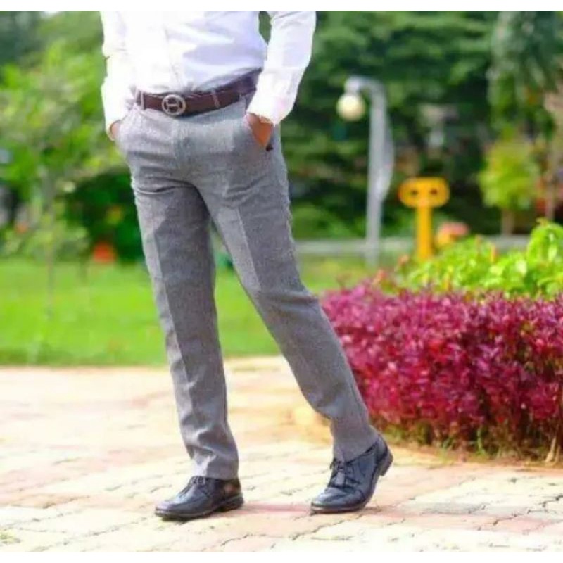 CELANA KANTOR FORMAL HARIAN MODEL SLIMFIT