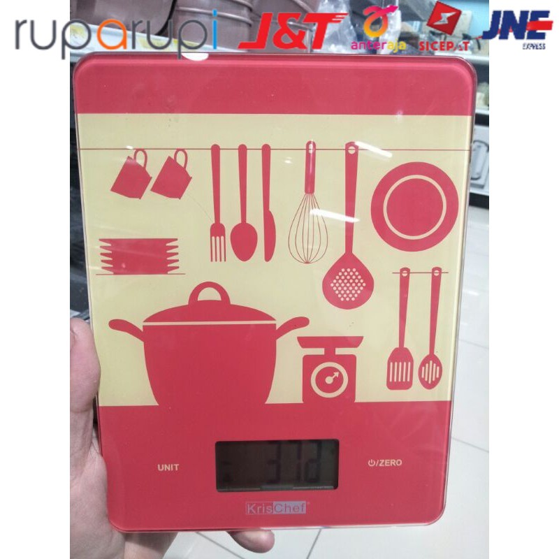 Krischef Timbangan Dapur Digital