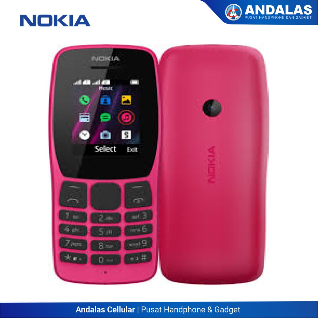 NOKIA FEATURE PHONE N-110 DUAL SIM GARANSI RESMI INDONESIA