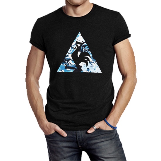 Kaos Le Coq Sportif Tshirt Casual Unisex T-SHIRT Bahan Katun TERBARU