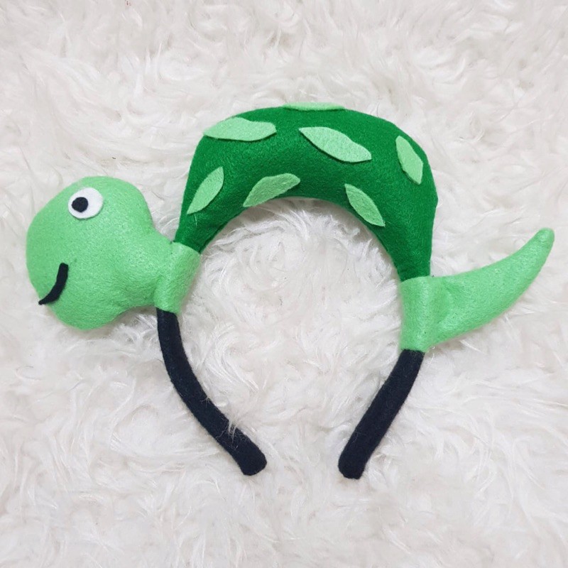 Bando kura Kura Kostum Turtle Cosplay KuraKura Bando Penyu Aksesoris Bando Hewan kostum Binatang