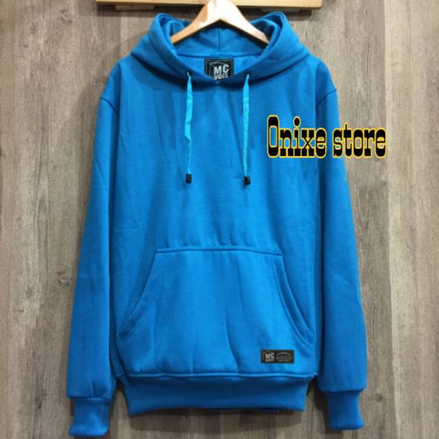 Jaket Polos Sweater Hoodie Full Label  Termurah Full Collor Premium Distro(Bisa COD)