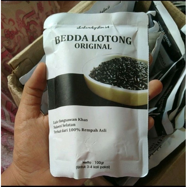 Bedak Lotong (Lulur Bugis)