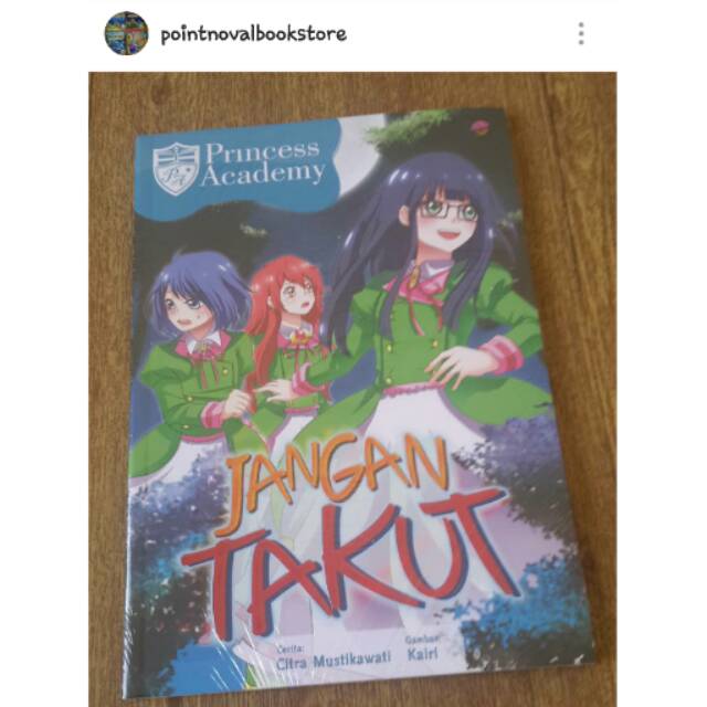 Komik princess academy : jangan takut