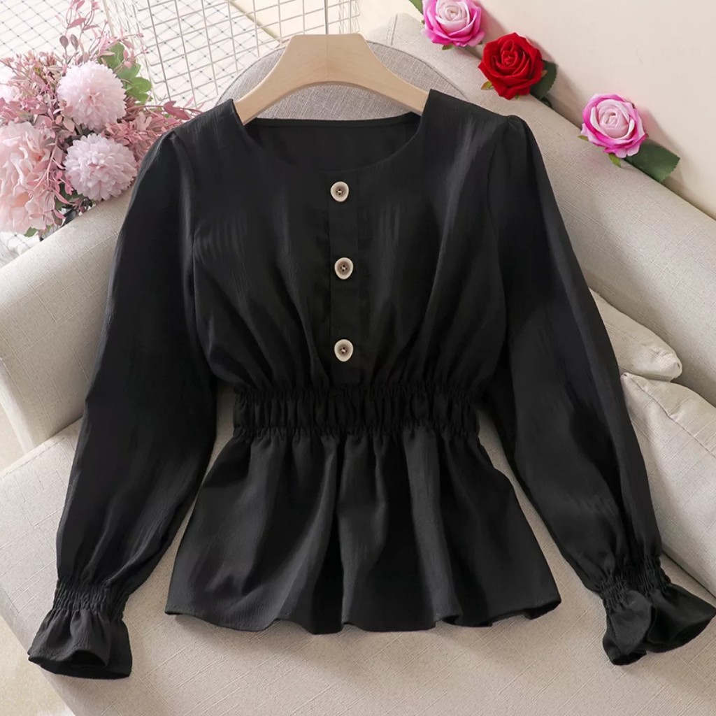 CATHERINE-AQILA BLOUSE/BLOUSE WANITA/PAKAIAN WANITA-3