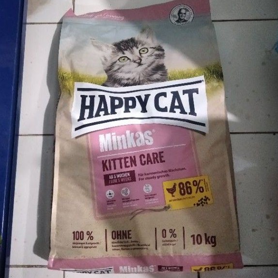 Makanan Kucing  Happy Cat Minkas Kitten Care 10kg - Happy Cat Minkas Kitten mirip proplan