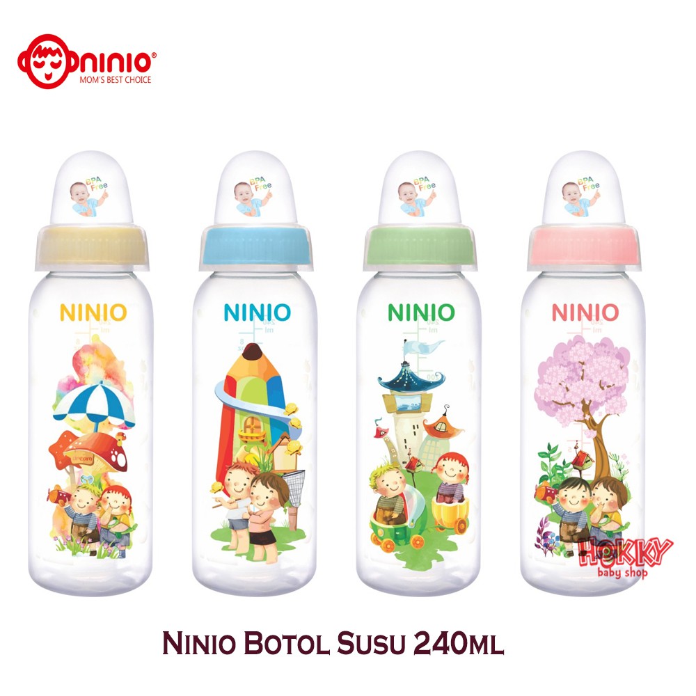 Botol Susu Ninio 240ml Breastmilk Bottle