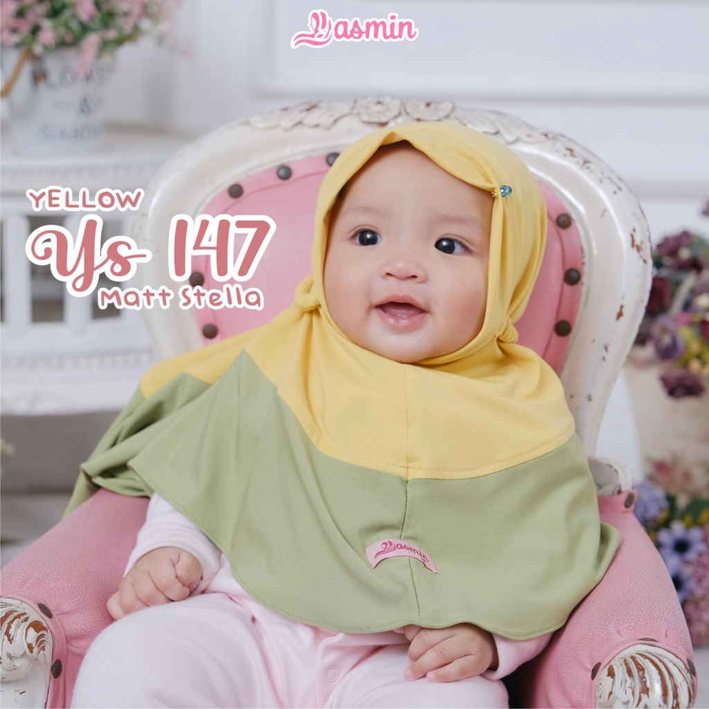 Yasmin Hijab - Jilbab Baby Instan Yasmin Ys 147 // Jilbab Baby Yasmin Hijab jilbab anak jilbab insta