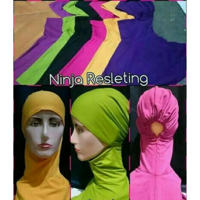 CIPUT JILBAB / DALEMAN JILBAB NINJA RESLETING