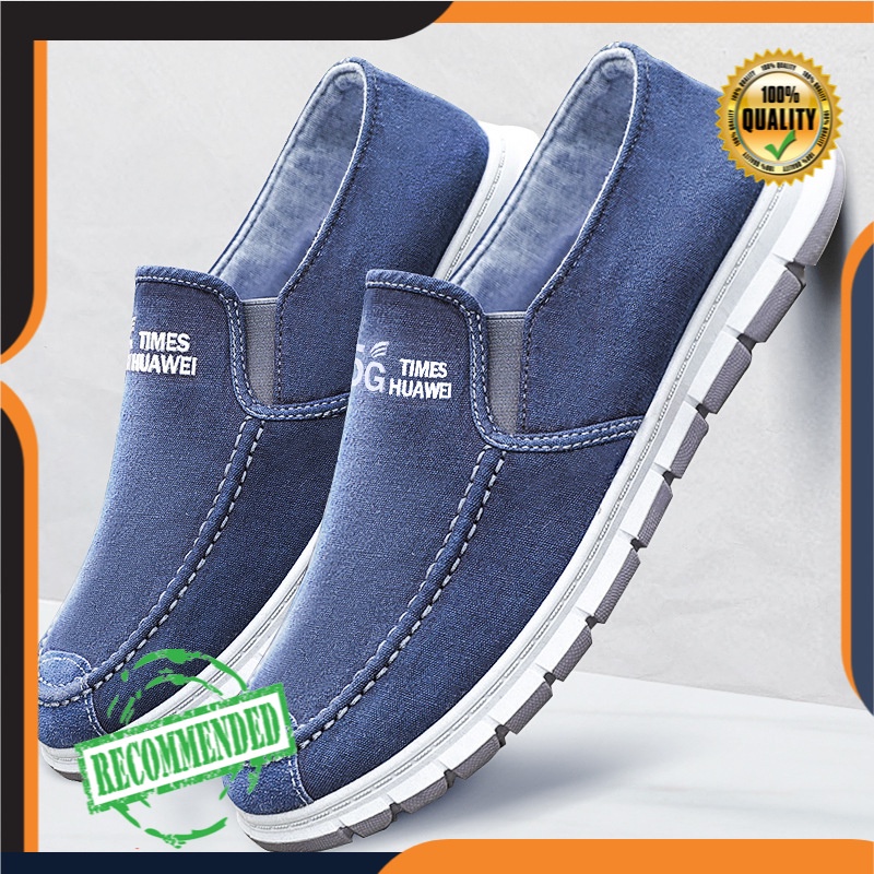 Sepatu Pria 2021  Fashion Olahraga Sepatu Siswa Sepatu Ber Sneaker SlipPada Kasual  Kain sepatu