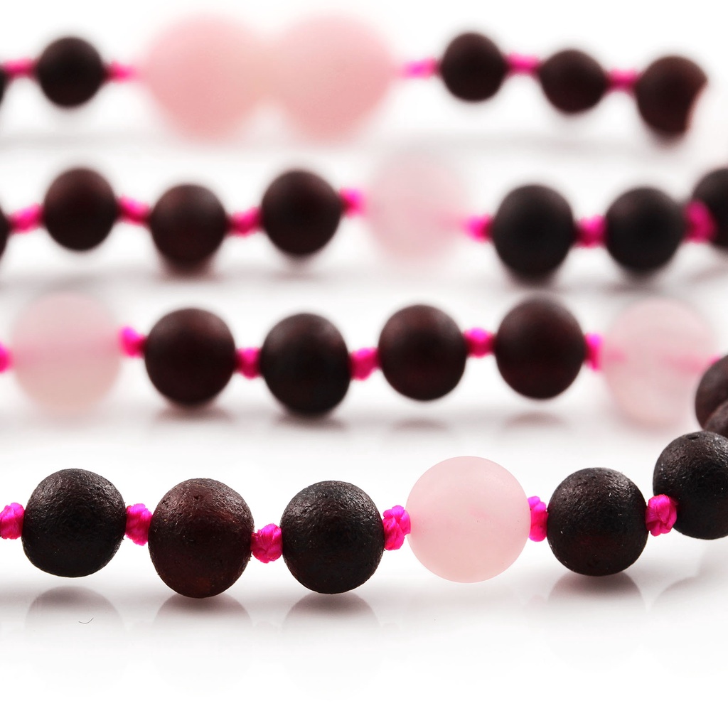 AG65 Kalung dan Gelang Amber Tumbuh Gigi Bayi By Carlis Baby